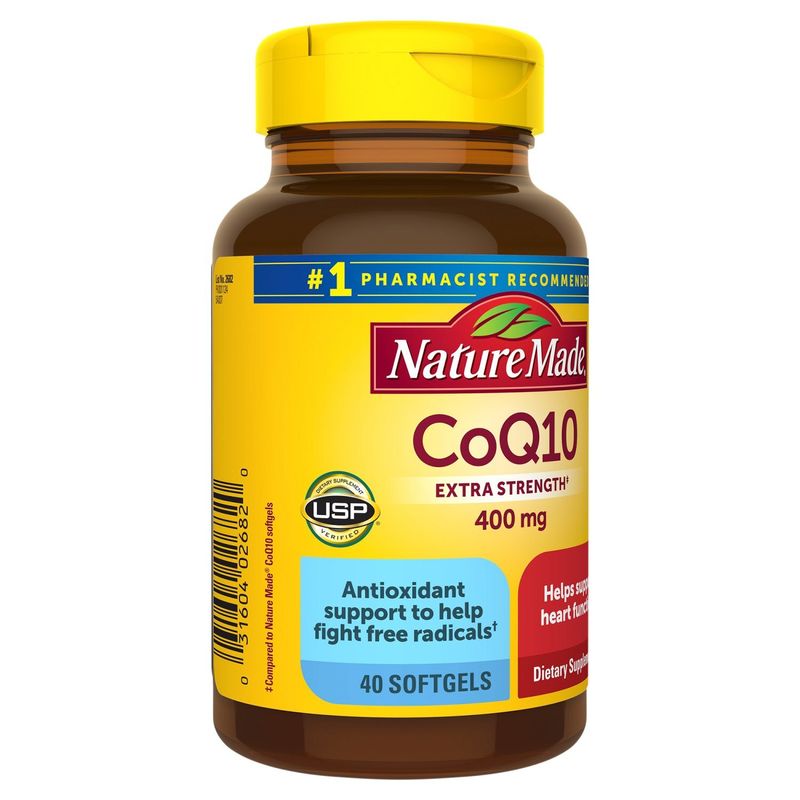 Nature Made CoQ10 Extra Strength Dietary Supplement, 400 mg, 40 count