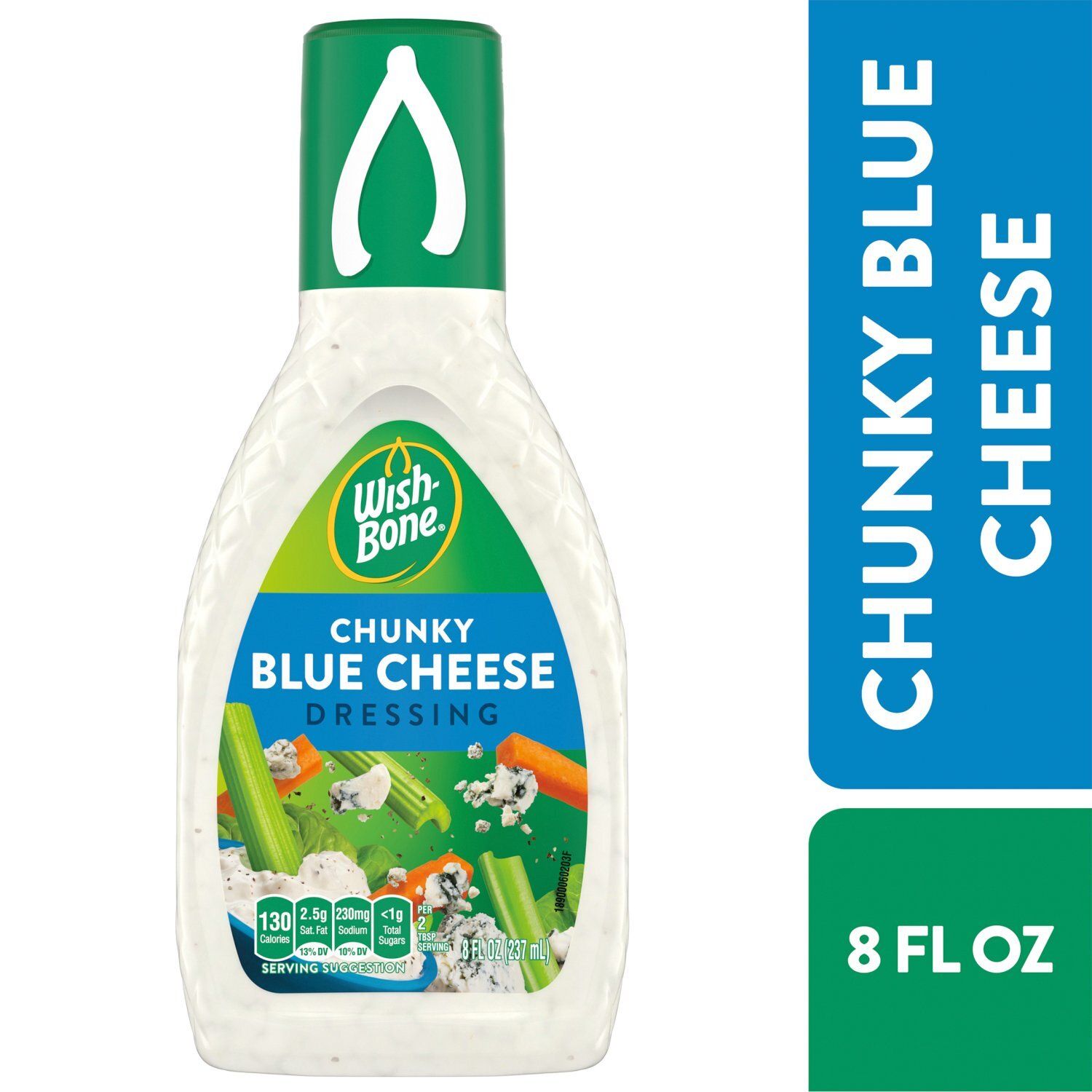 Wish-Bone Chunky Blue Cheese Dressing, 8 fl oz