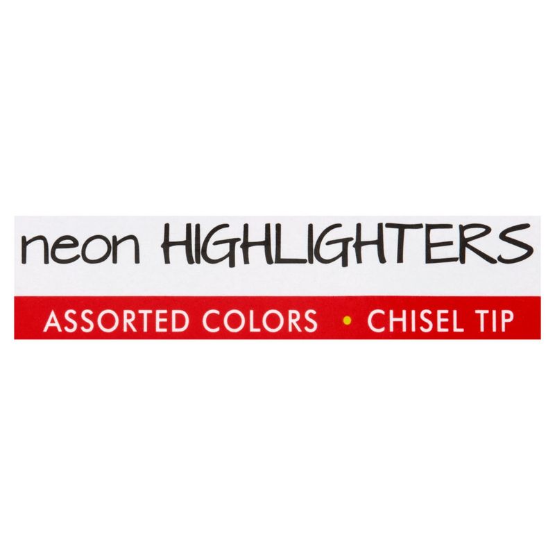 iQ Neon Highlighters, 4 count