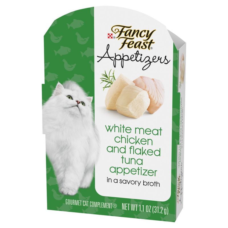 Purina Fancy Feast Appetizers Gourmet Cat Complement, 1.1 oz