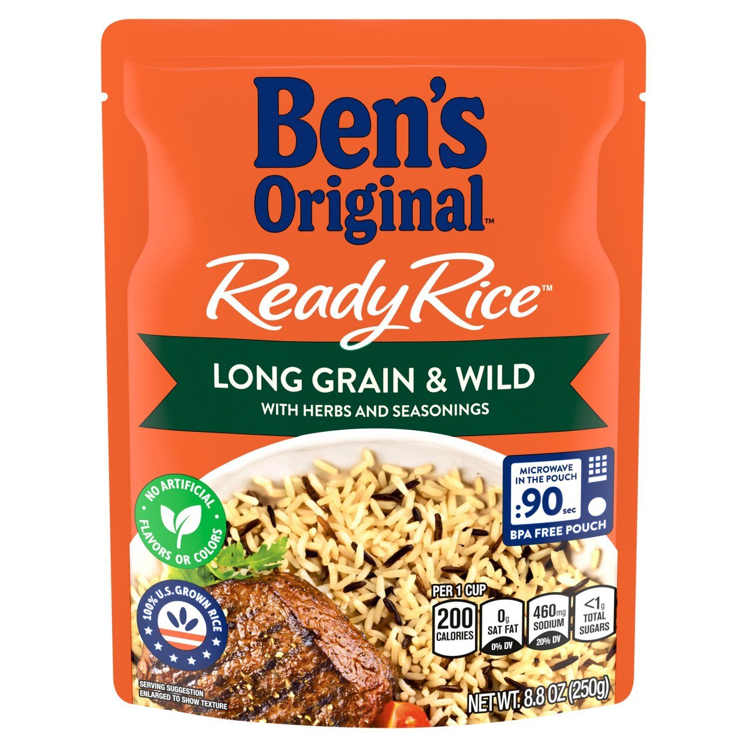 Ben's Original Ready Rice Long Grain &amp; Wild, 8.8 oz