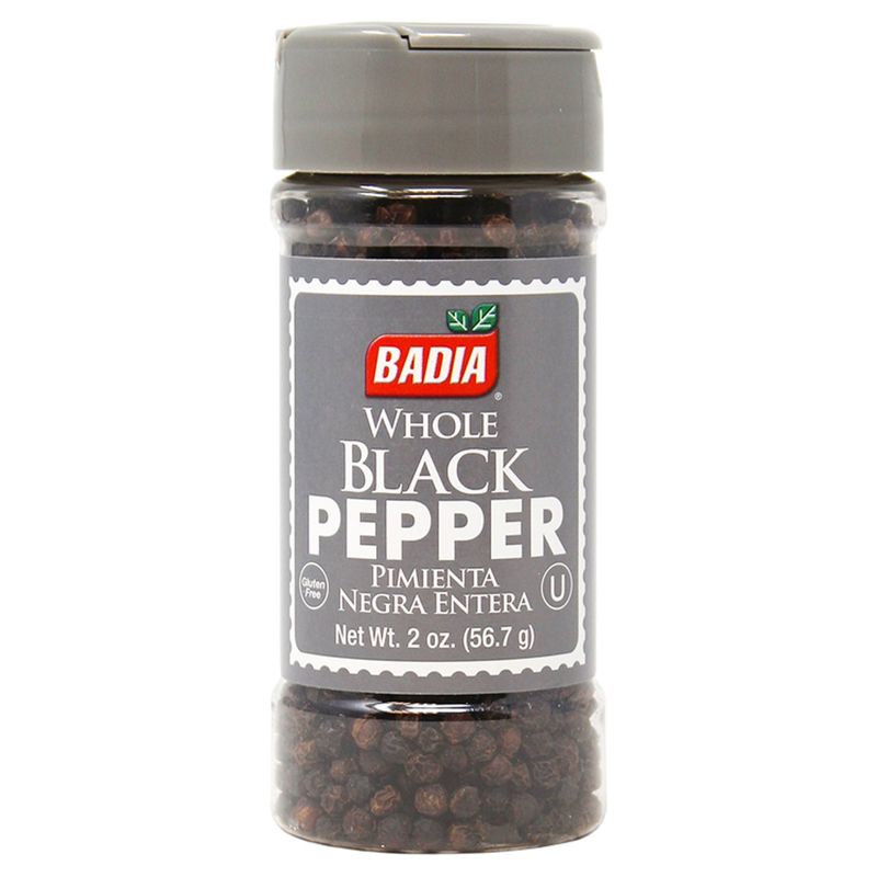 Badia Black Pepper Whole 2 oz