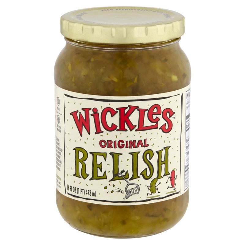 Wickles Original Relish, 16 fl oz
