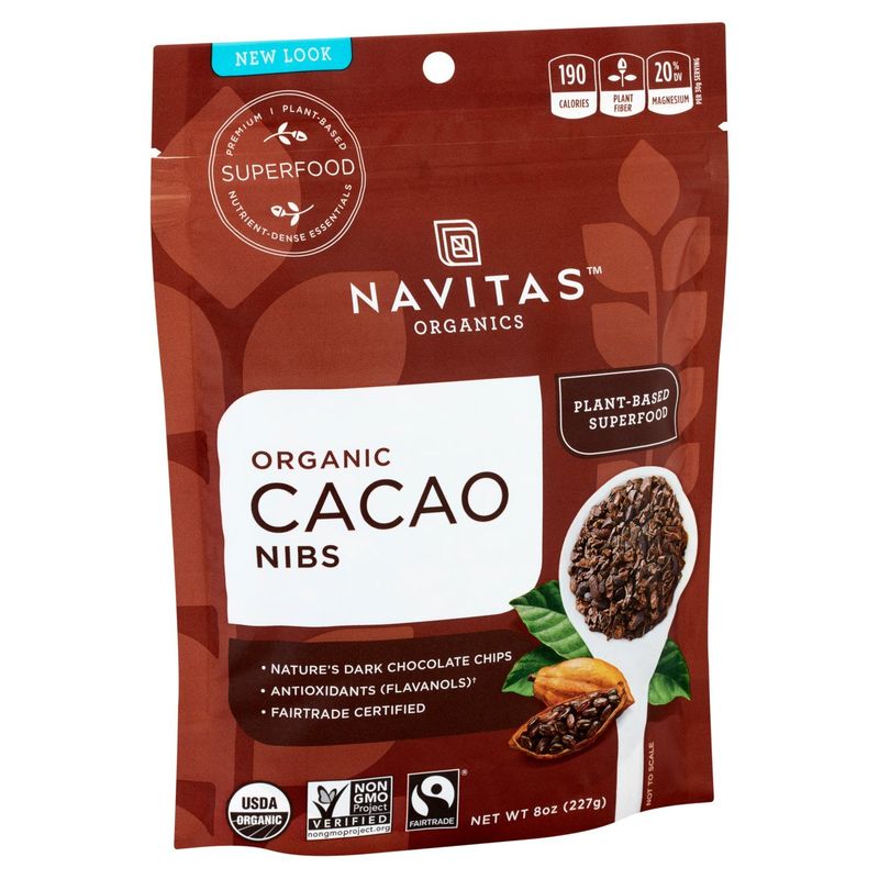 Navitas Organics Organic Cacao Nibs, 8 oz