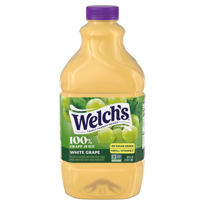 Welch's 100% White Grape Juice, 64 fl oz