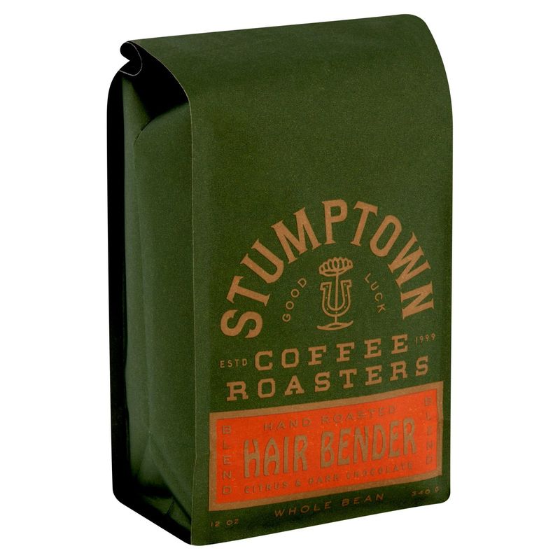Stumptown Coffee Roasters Hair Bender Citrus &amp; Dark Chocolate Blend Whole Bean Coffee, 12 oz