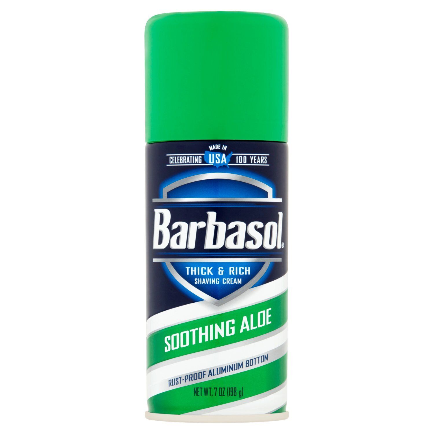Barbasol Soothing Aloe Thick &amp; Rich Shaving Cream, 7 oz