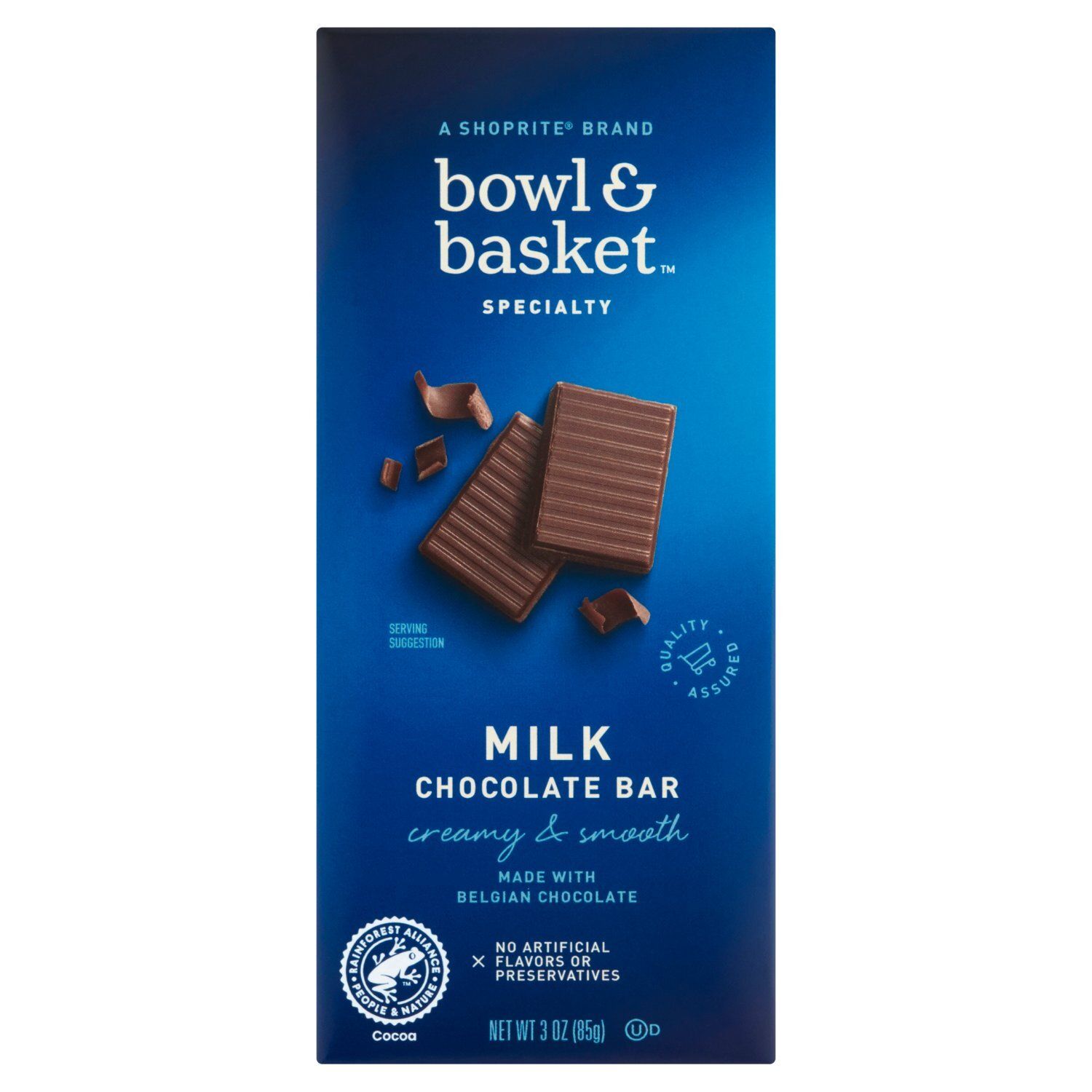 Bowl &amp; Basket Specialty Milk Chocolate Bar, 3 oz