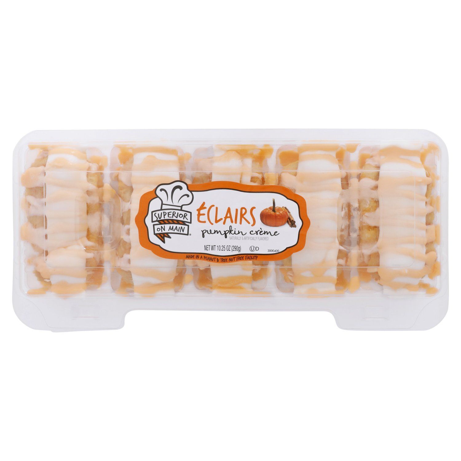 Superior on Main Eclairs Pumpkin Crème, 10.25 oz