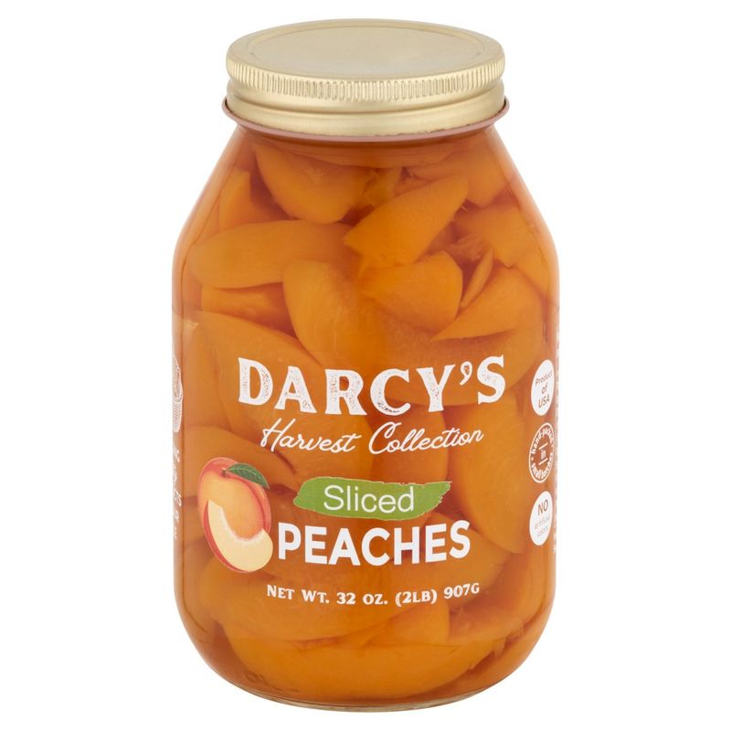 Darcy's Harvest Collection Sliced Peaches, 32 oz