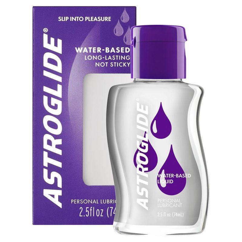 Astroglide Water-Based Liquid Personal Lubricant, 2.5 fl oz