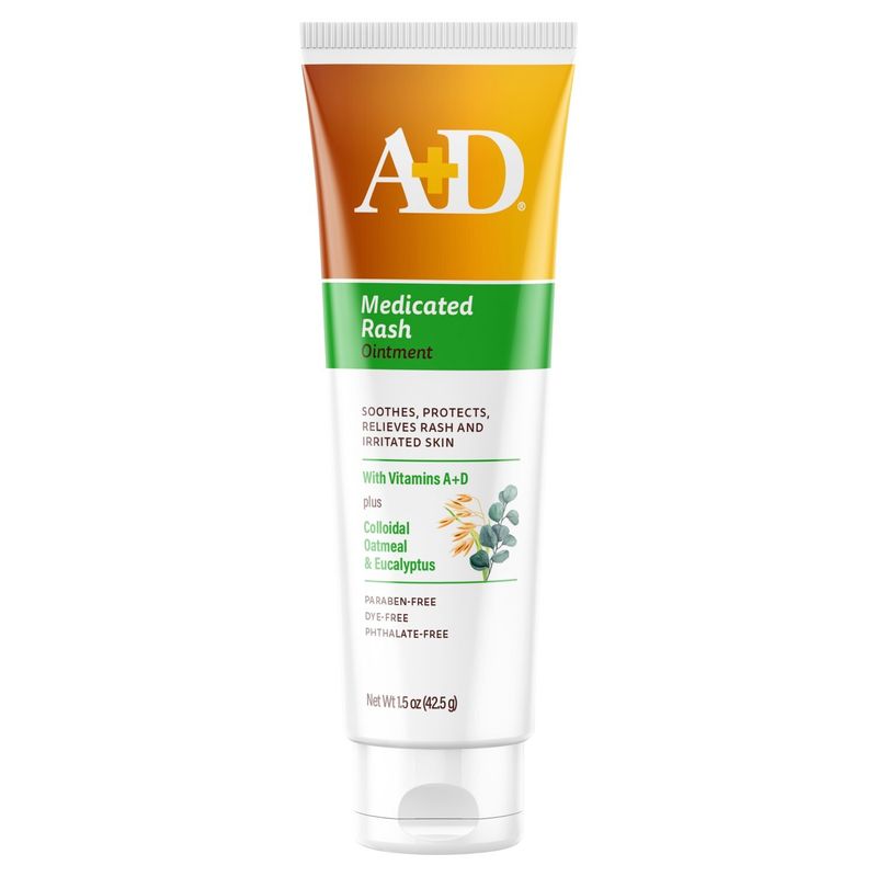 A+D Medicated Rash Ointment, 1.5 oz