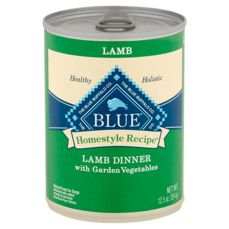 The Blue Buffalo Co. Blue Homestyle Recipe Lamb Dinner Natural Food for Dogs, 12.5 oz