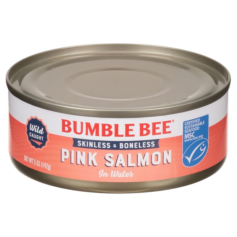 Bumble Bee Skinless &amp; Boneless Pink Salmon in Water, 5 oz