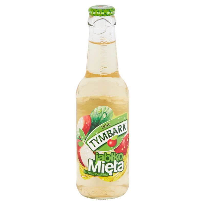 Tymbark Apple Mint Drink, 8.45 fl oz