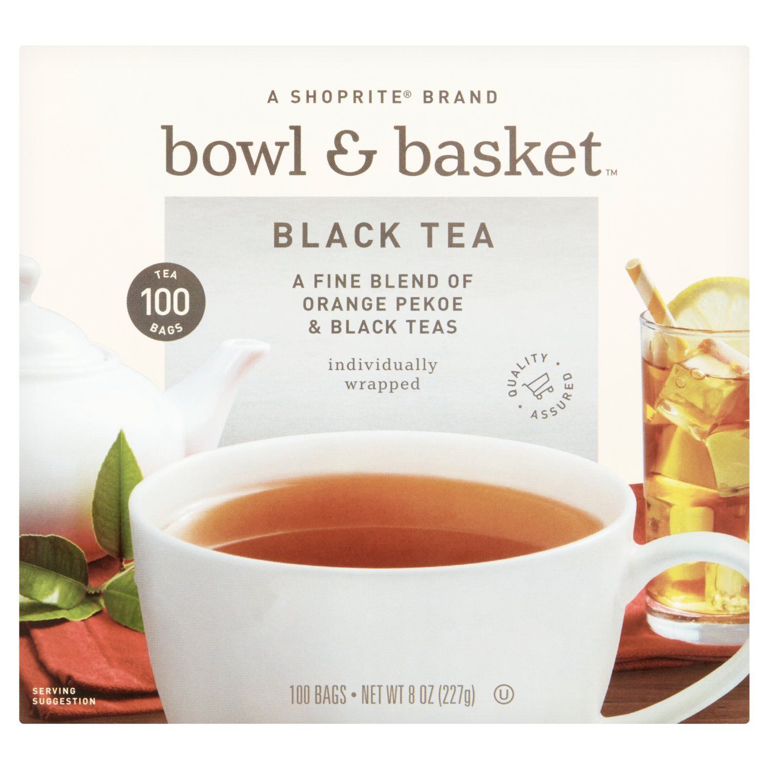 Bowl &amp; Basket Black Tea Bags, 100 count, 8 oz