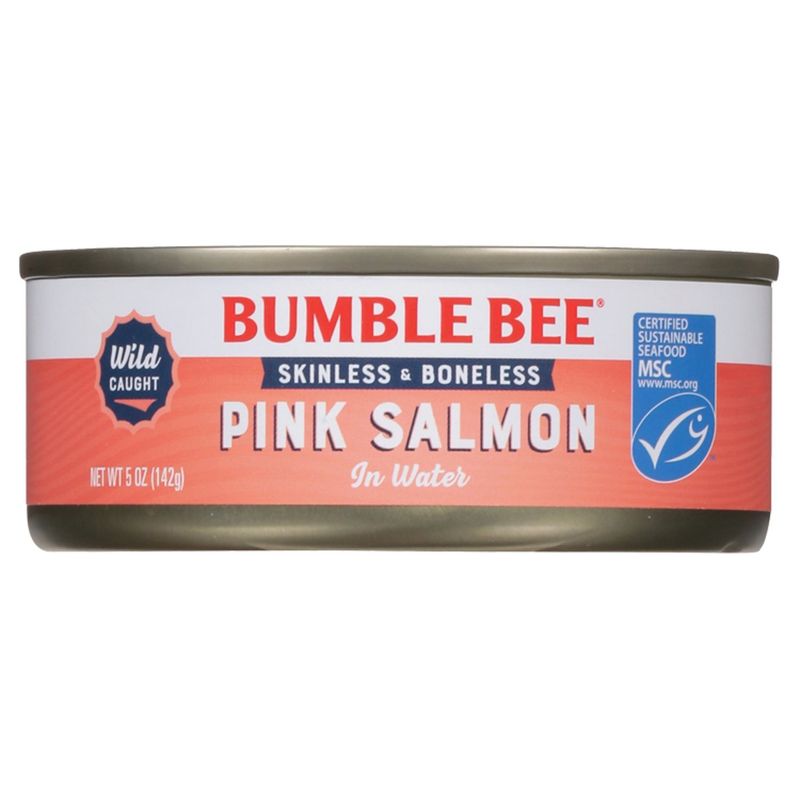 Bumble Bee Skinless &amp; Boneless Pink Salmon in Water, 5 oz