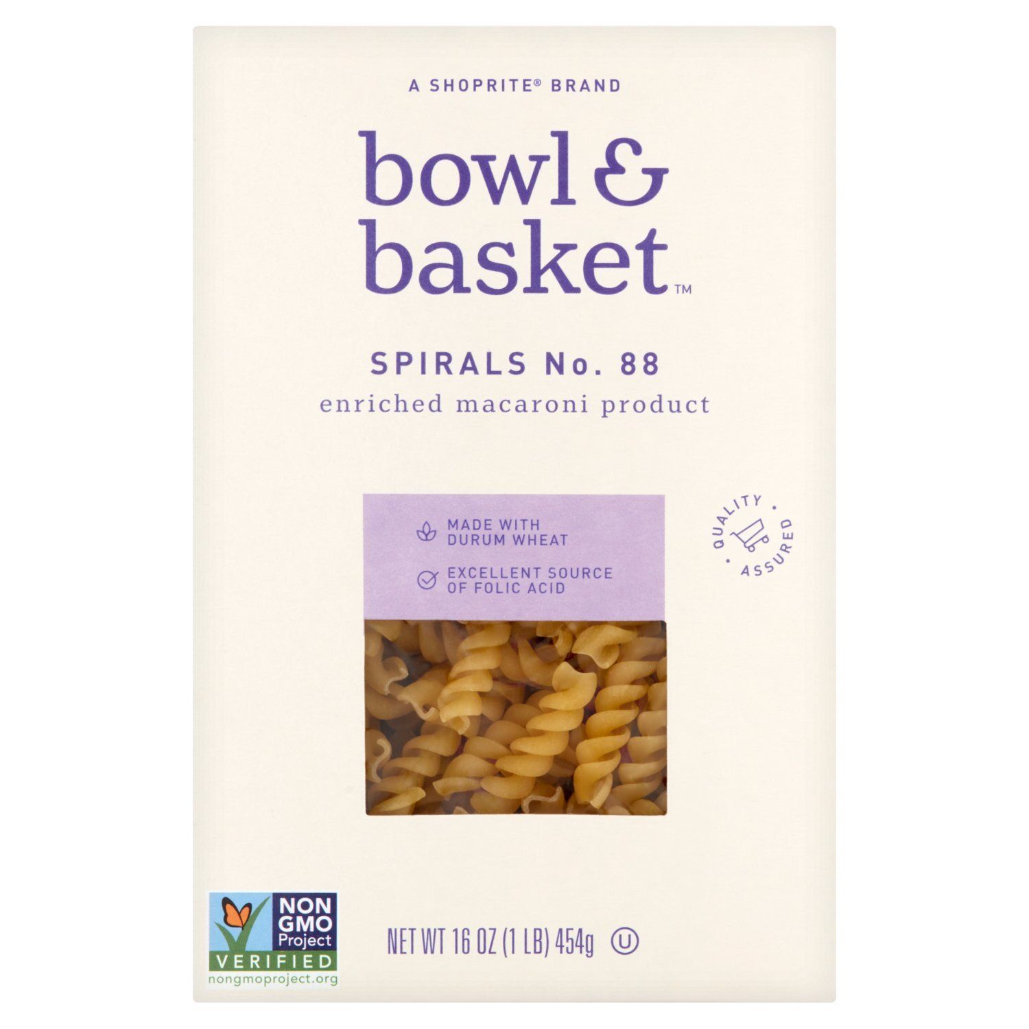 Bowl &amp; Basket Spirals No. 88 Pasta, 16 oz
