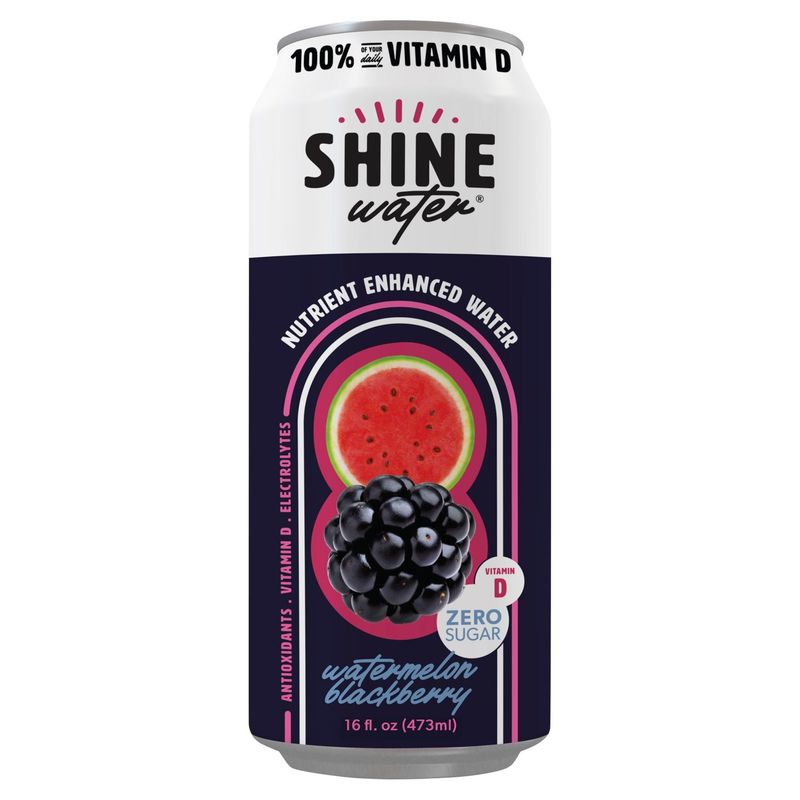 ShineWater Watermelon Blackberry Nutrient Enhanced Water, 16 fl oz