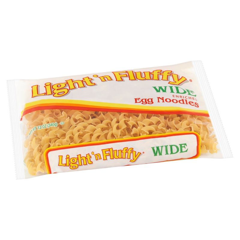 Light 'n Fluffy Wide Enriched Egg Noodles, 12 oz