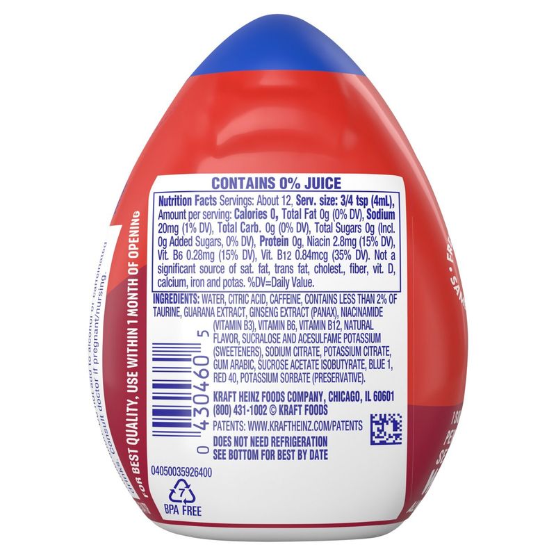 Mio Energy Black Cherry Liquid Water Enhancer, 1.62 fl oz
