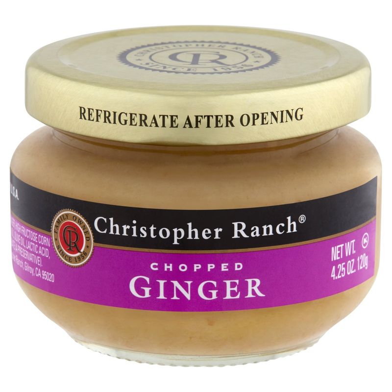 Christopher Ranch Chopped Ginger, 4.25 oz