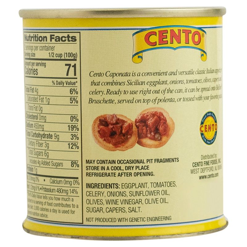 Cento Eggplant Appetizer Caponata, 7 oz