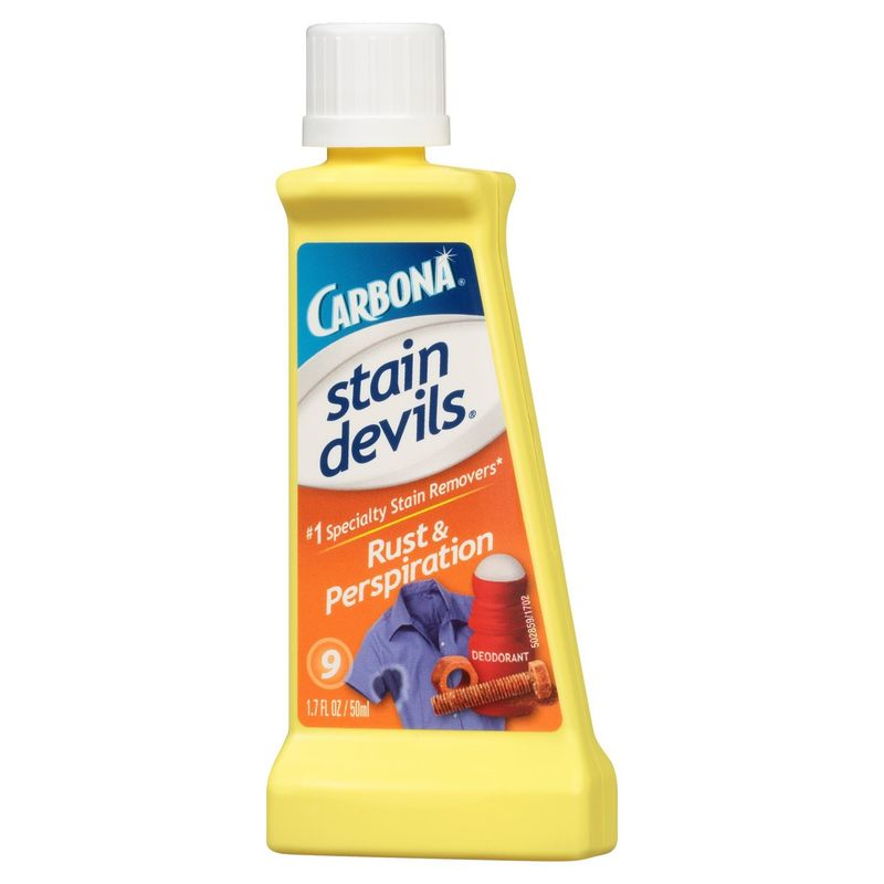 Carbona Stain Devils 9 Rust &amp; Perspiration Stain Removers, 1.7 fl oz