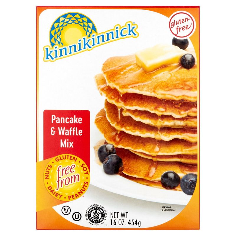 Kinnikinnick Pancake &amp; Waffle Mix, 16 oz