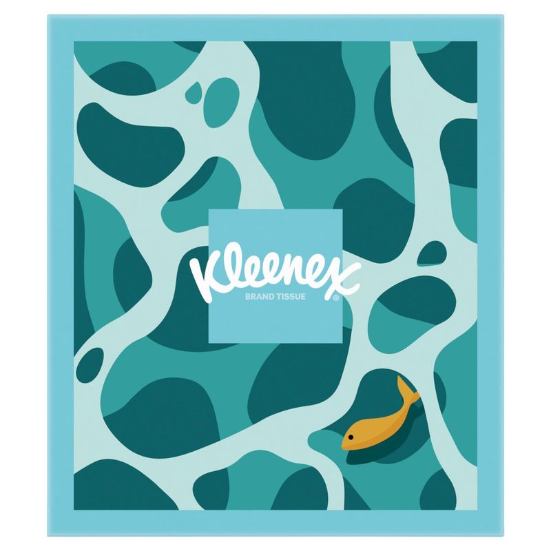 Kleenex Cooling + Aloe Unscented Tissues, 50 count