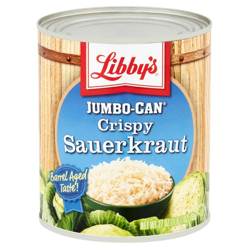 Libby's Jumbo-Can Crispy Sauerkraut, 27 oz