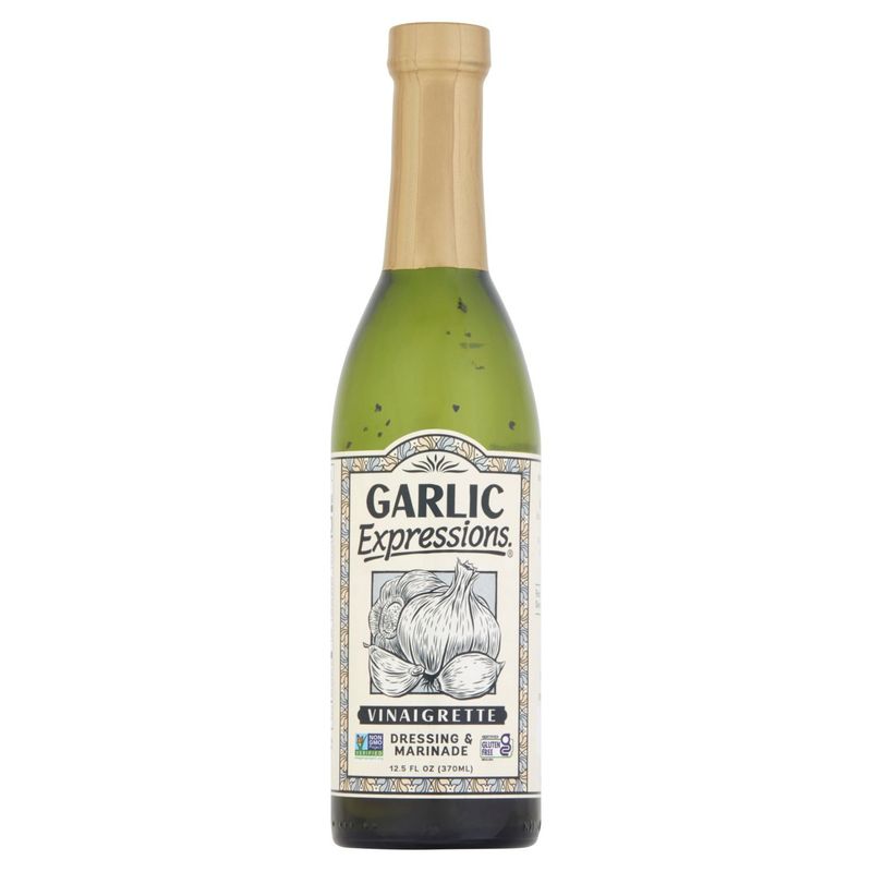 Garlic Expressions Vinaigrette Dressing &amp; Marinade, 12.5 fl oz