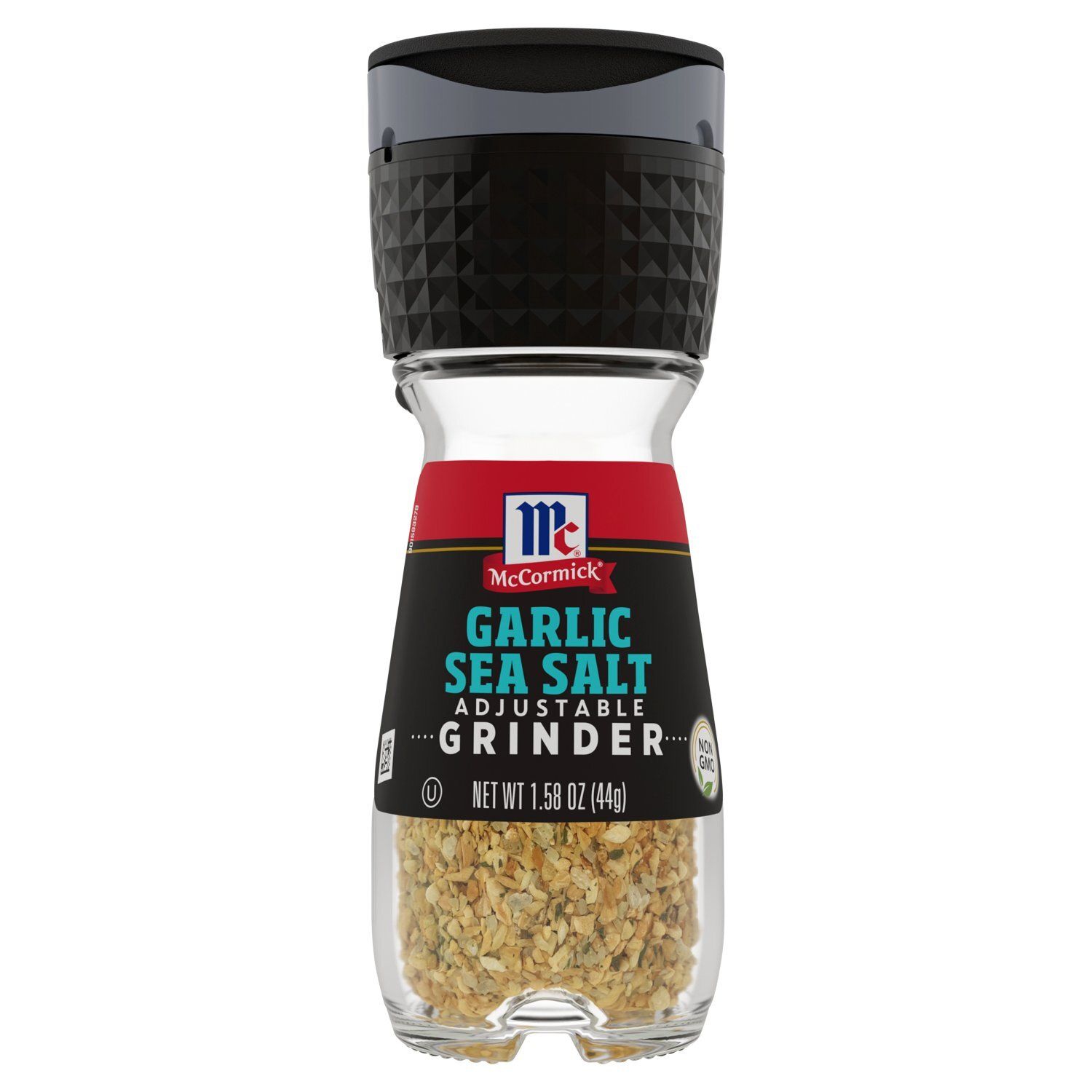 McCormick Garlic Sea Salt Adjustable Grinder, 1.58 oz