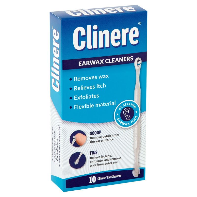 Clinere Earwax Cleaners, 10 count