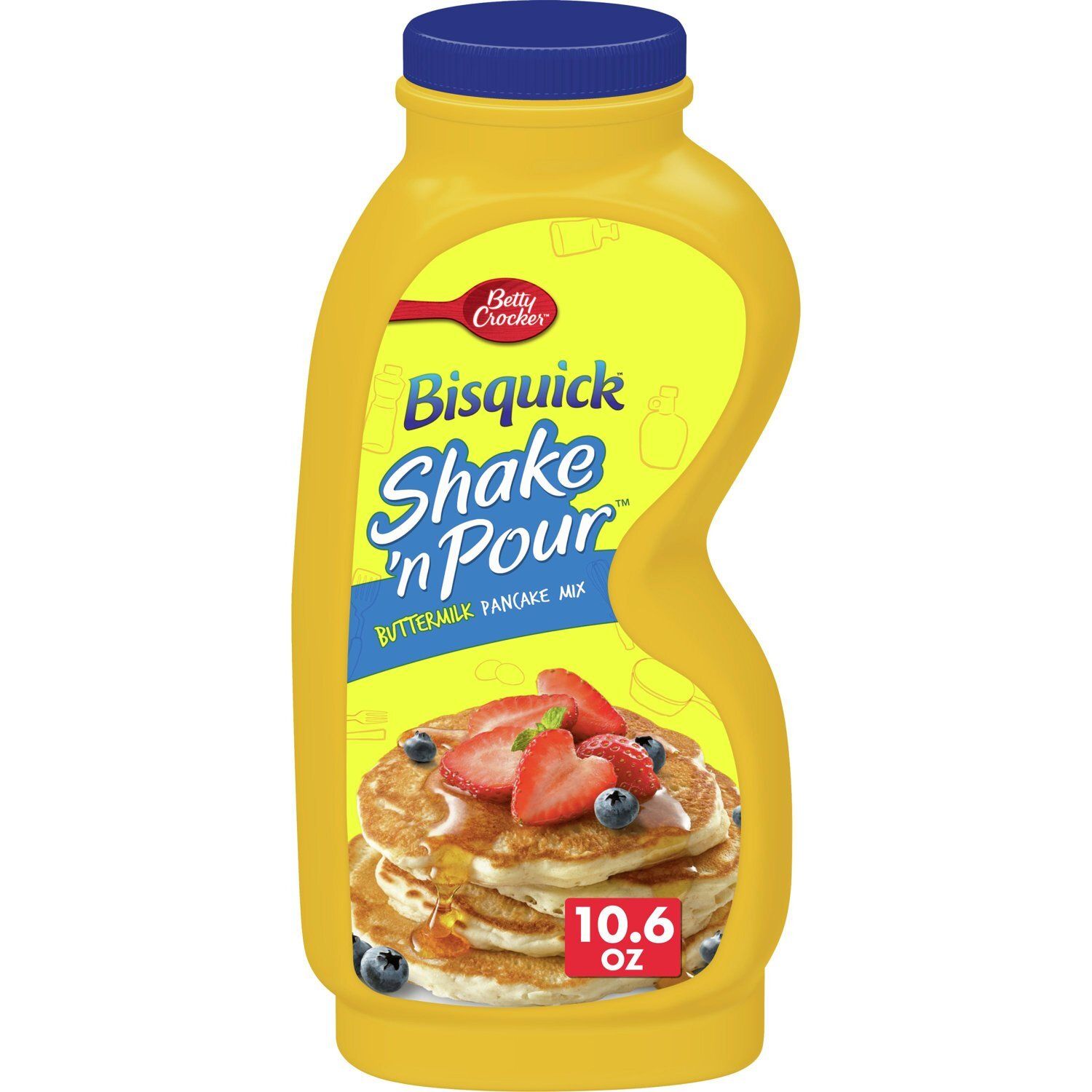 Betty Crocker Bisquick Shake 'n Pour Buttermilk Pancake Mix, 10.6 oz