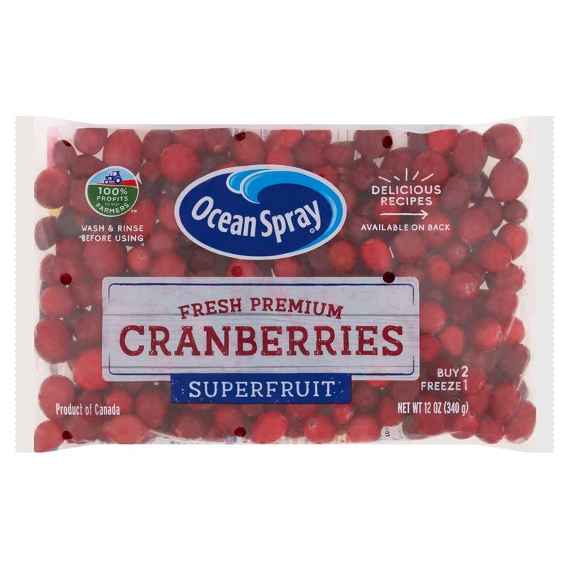 Ocean Spray Fresh Cranberries, 12 oz