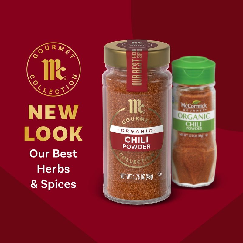 McCormick Gourmet Collection Organic Chili Powder, 1.75 oz