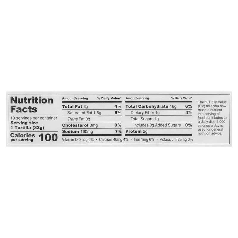 La Banderita Fajita Flour Tortillas, 10 count, 11.3 oz