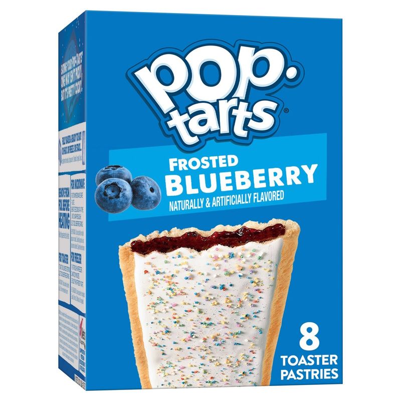Pop-Tarts Frosted Blueberry Toaster Pastries, 8 count, 13.5 oz