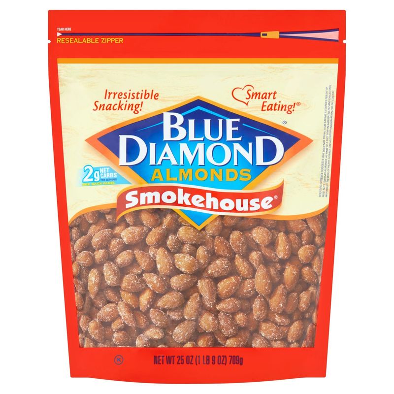 Blue Diamond Almonds Smokehouse Almonds, 25 oz