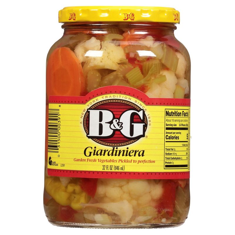 B&amp;G Giardiniera, 32 fl oz