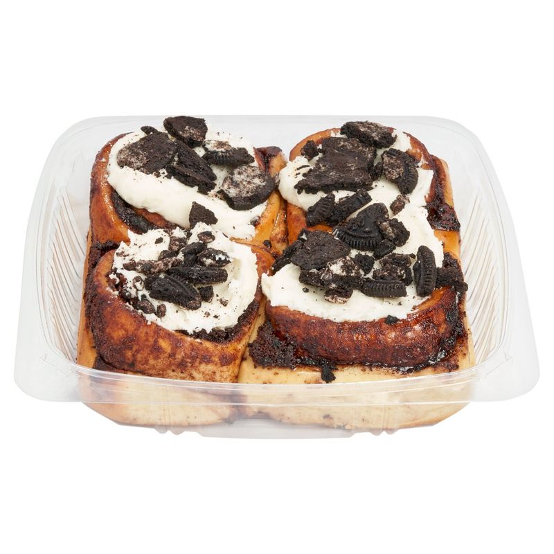 4Pk Oreo Rolls With Oreo Icing