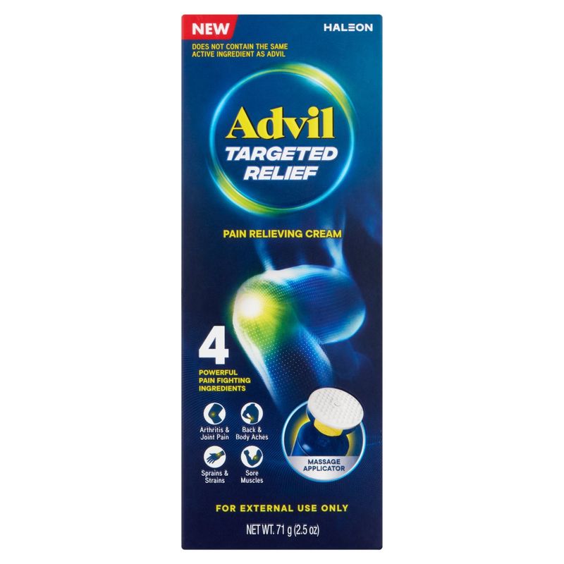 Advil Targeted Relief Pain Relieving Cream, 2.5 oz