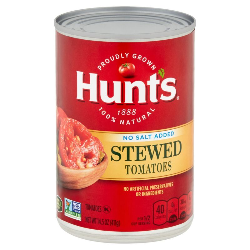 Hunt's No Salt Added Stewed Tomatoes, 14.5 oz