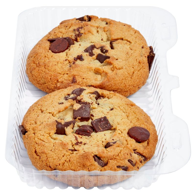 2 Pack Triple Chocolate Chunk Cookies