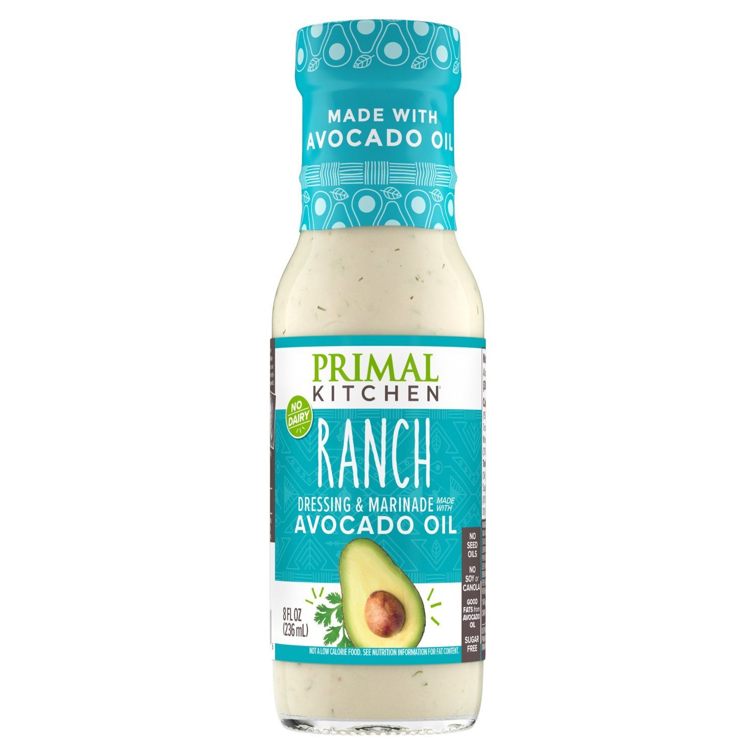 Primal Kitchen Ranch Dressing &amp; Marinade, 8 fl oz