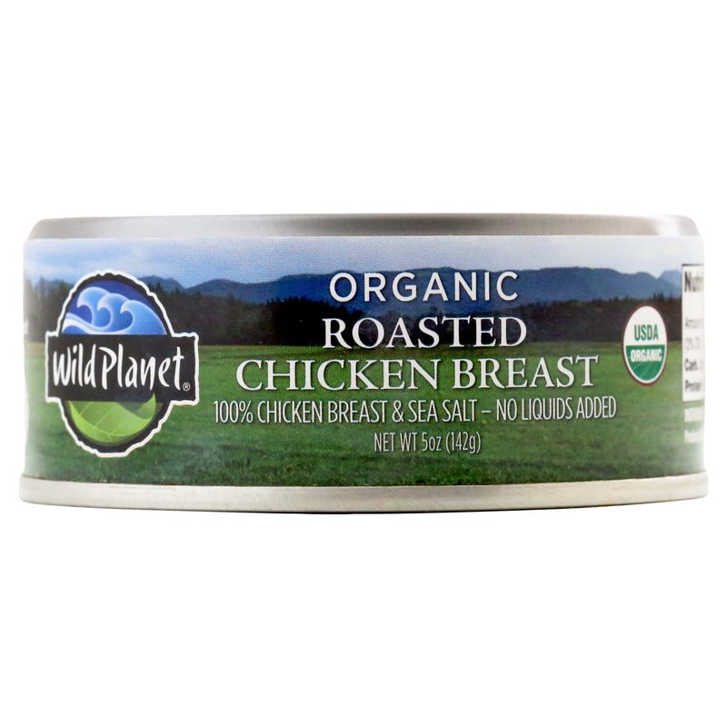 Wild Planet Organic Roasted Chicken Breast, 5 oz