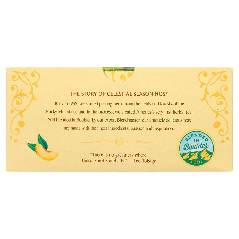 Celestial Seasonings® Sleepytime® Peach Caffeine Free Herbal Tea Bags 20 ct Box