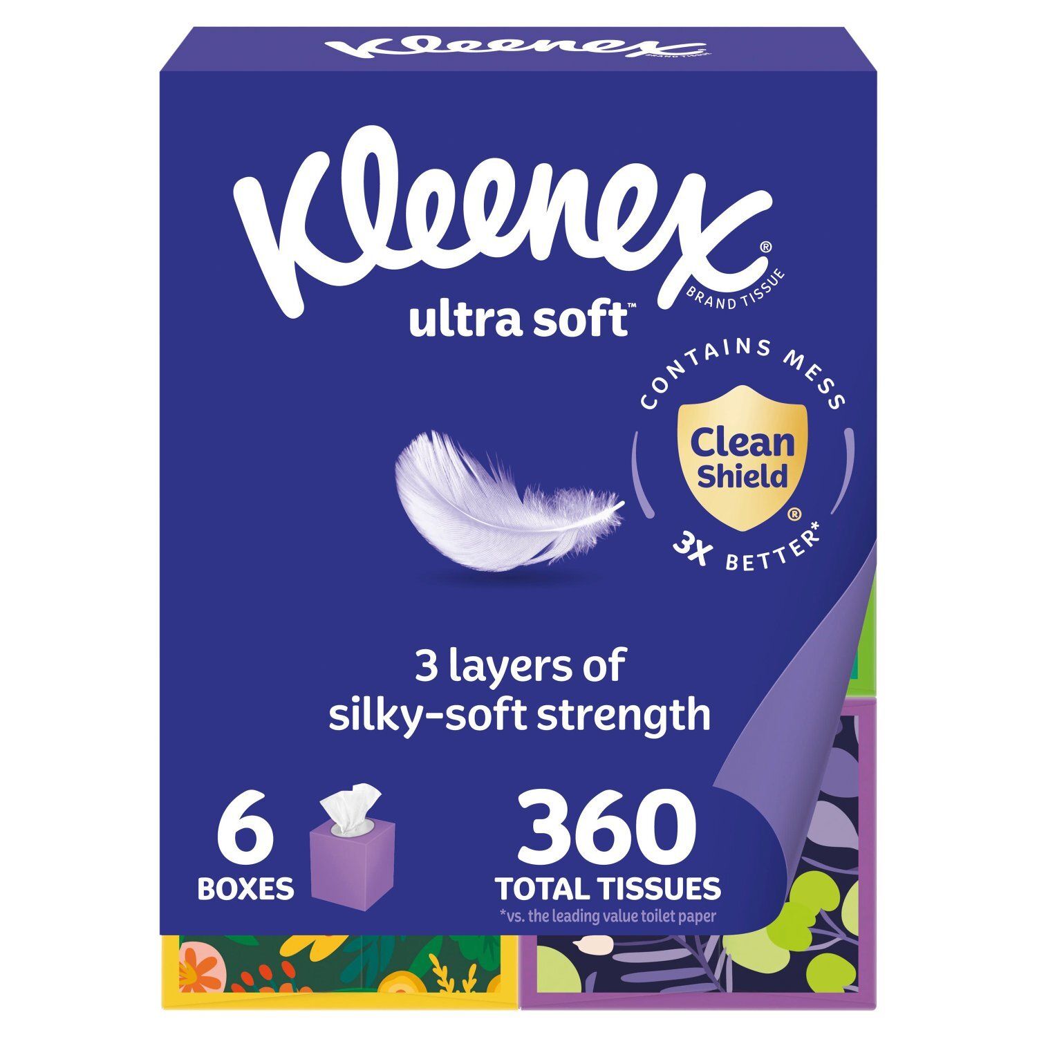 Kleenex Ultra Soft Tissues, 360 count