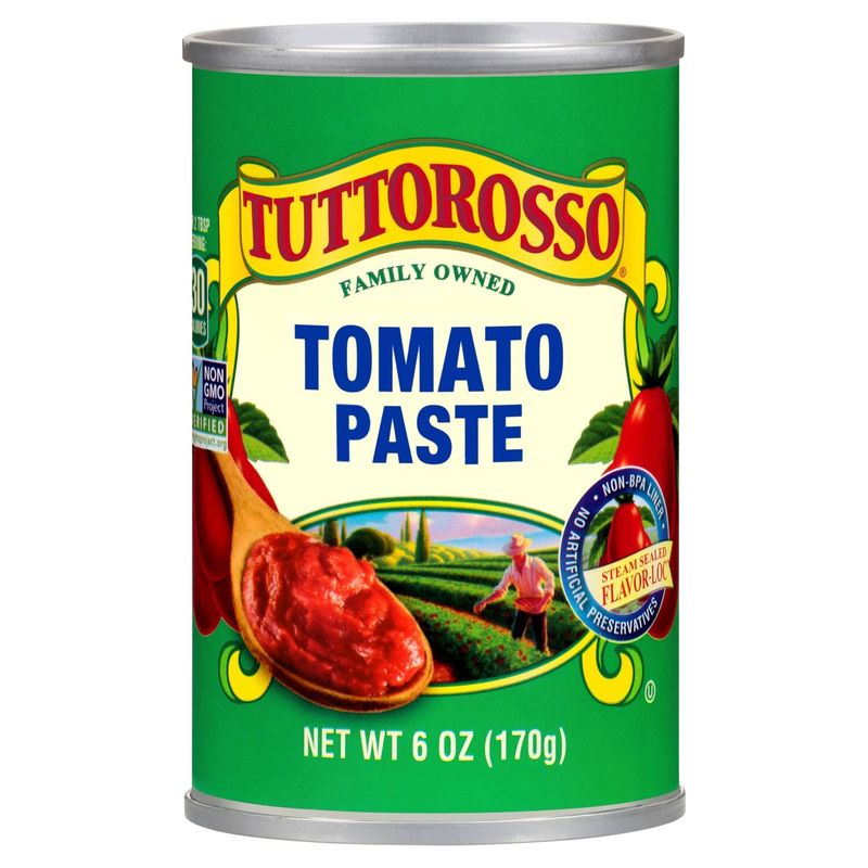 Tuttorosso Tomato Paste, 6 oz